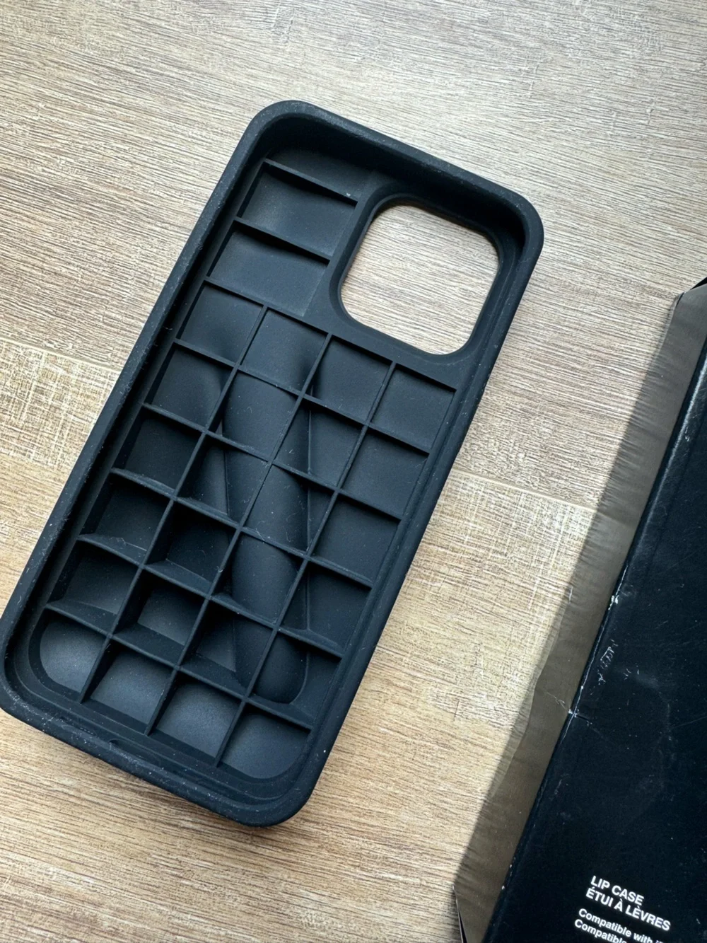 RHODE Black Phone Case with Lip Holder Viral Tiktok famous case